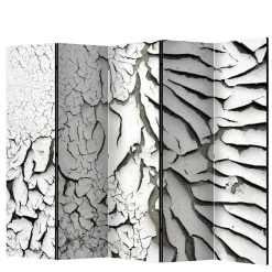 Spanische Wand aus Leinwand & Holz Fichte - Krispa