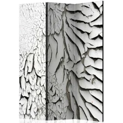 Spanische Wand aus Leinwand & Holz Fichte - Krispa