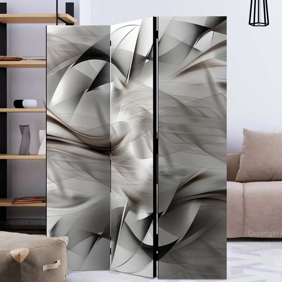 Spanische Wand zum Klappen aus Leinwand - Solvaya