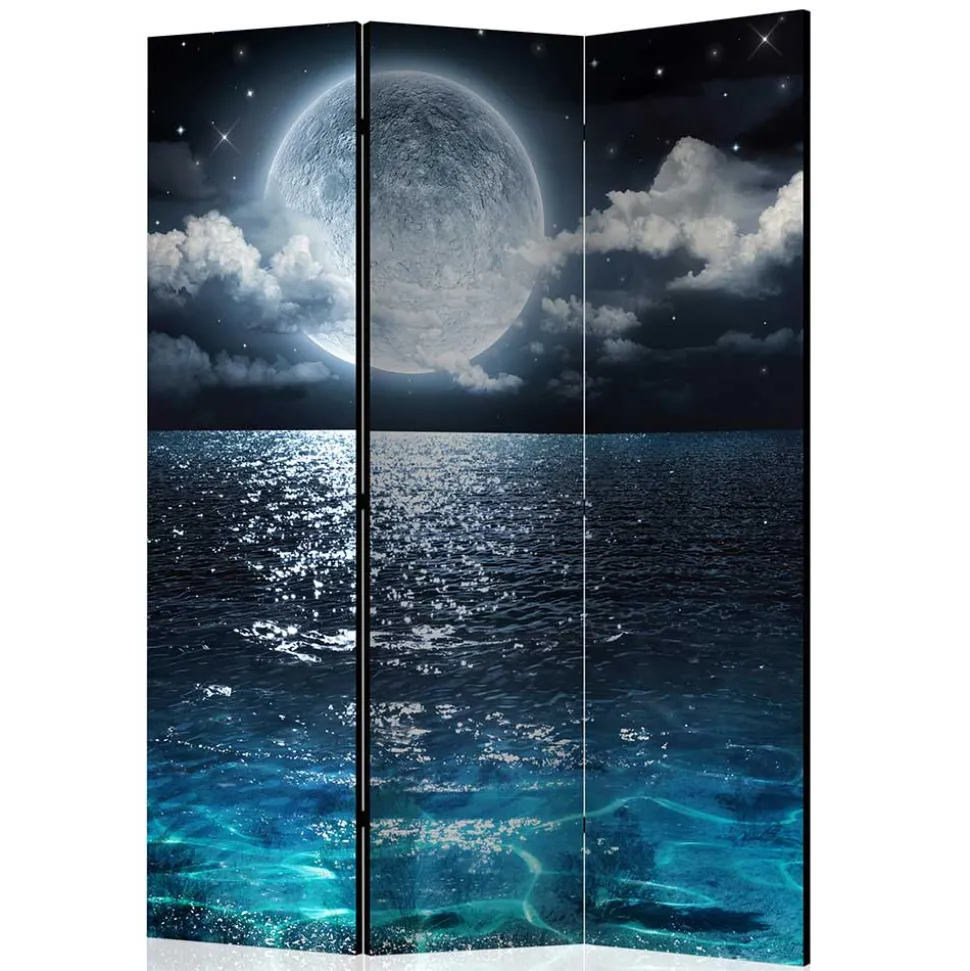 Spanischer Raumteiler Mond über dem Meer - Calivia