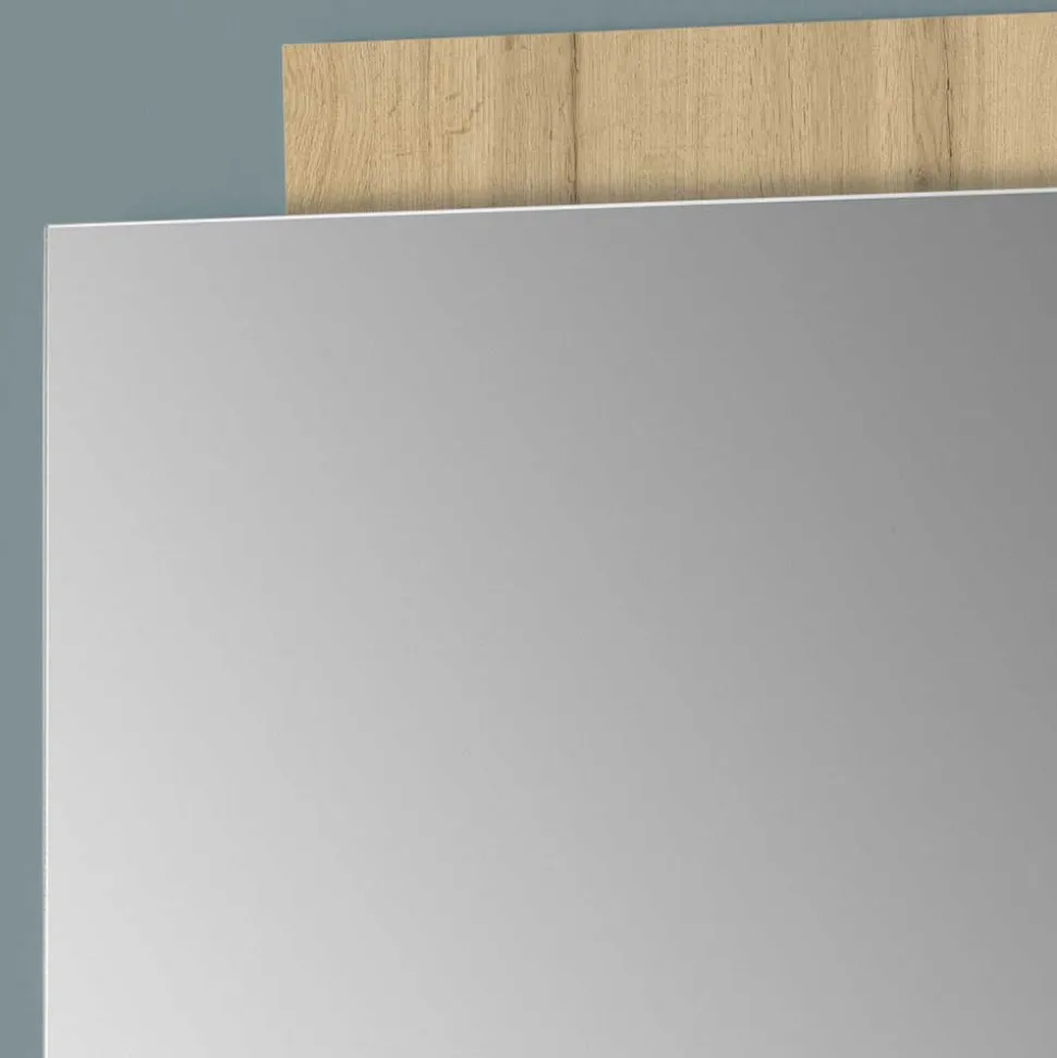 Spiegel & Hängekonsole in Wildeiche - Loriot (zweiteilig)