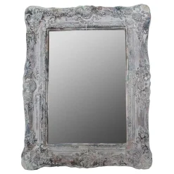 Spiegel aus Grey Wash Tannenholz - Zyamonicus