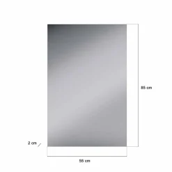 Spiegel für den Flur in Weiß - Sumatra