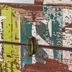 Spiegel Garderobe Yilmo mit Haken