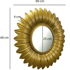 Spiegel im Blumendesign - Hualin