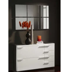 Spiegel Set & Schuhschrank - Alexandra (zweiteilig)