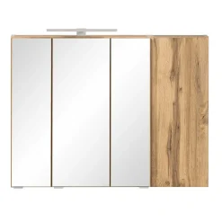 Spiegelschrank 4-türig & Unterbeckenschrank - Mia (zweiteilig)