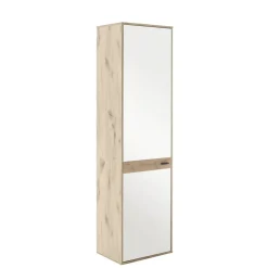 Spiegeltür-Flurschrank in Wildeiche Optik - Vapposia