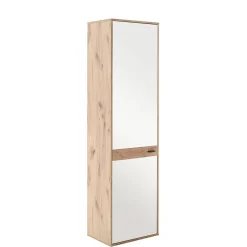 Spiegeltür-Flurschrank in Wildeiche Optik - Vapposia