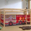 Spielbett Hochbett Feuerwehr für Kinder - Vienna