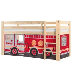 Spielbett Hochbett Feuerwehr für Kinder - Vienna