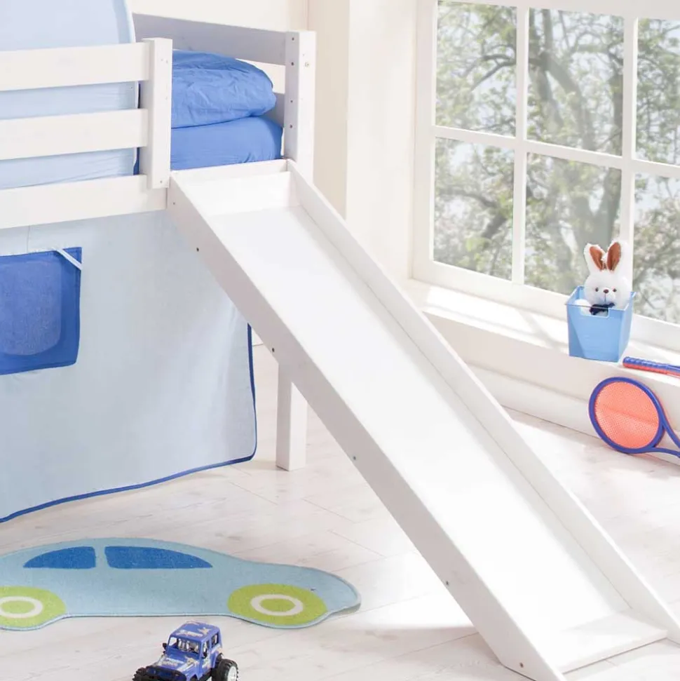 Spielbett Max in Kiefer Massivholz