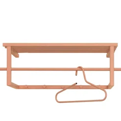 Stahl Garderobe in Terracotta pulverbeschichtet - Simonas