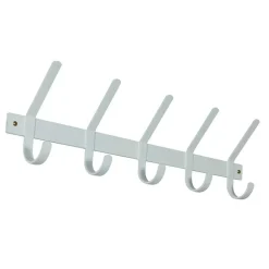 Stahl Hängegarderobe in Weiß - Adagios