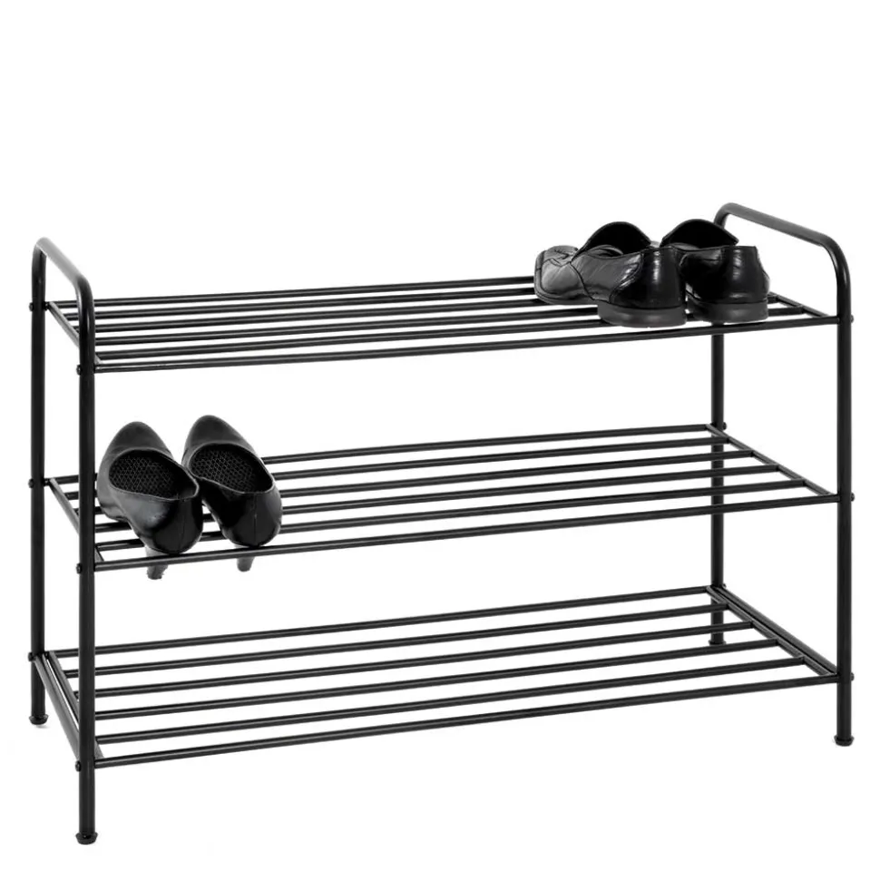 Stahlregal für Schuhe in Schwarz - Mint