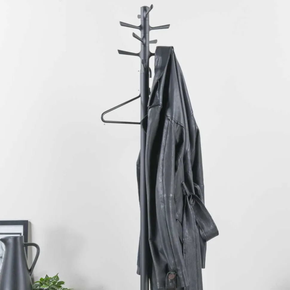 Standgarderobe Garderobenständer aus Stahl - Paola