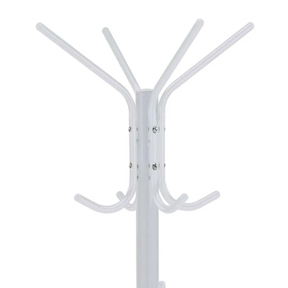 Standgarderobe in Weiß Metall - Maxima