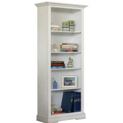 Standregal mit fünf Fächern in Antikweiß - Annot