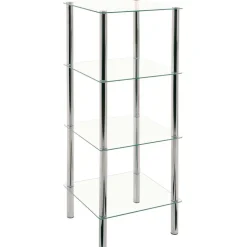 Standregal Tizia mit Glas