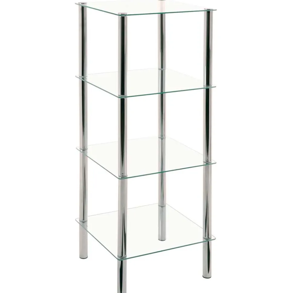 Standregal Tizia mit Glas