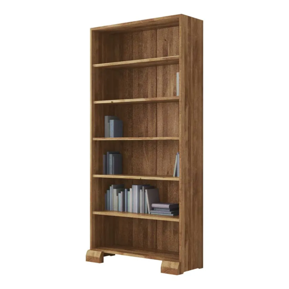 Standregal Vaskov aus Wildeiche Massivholz