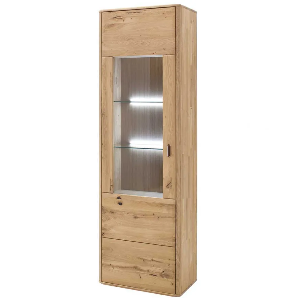 Standvitrine aus Balkeneiche - Destal