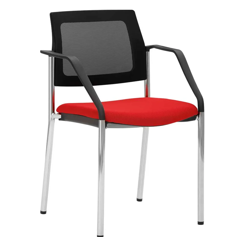 Stapelbarer Armlehnenstuhl fürs Wartezimmer - Furcia