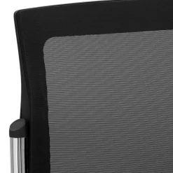 Stapelbarer Freischwinger Stuhl in Schwarz - Campane