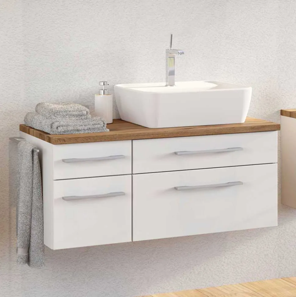 Stauraum Badschrank mit Siphon-Ausschnitt - Enwicos I