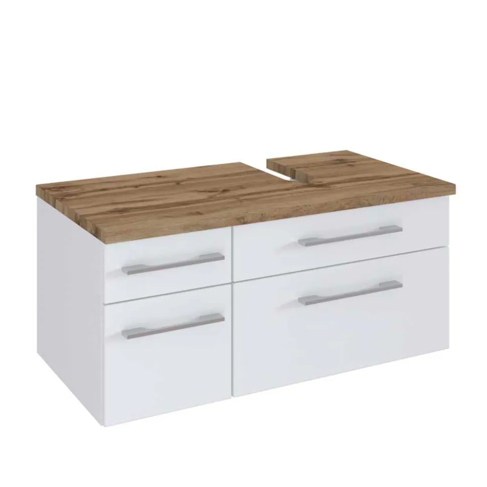 Stauraum Badschrank mit Siphon-Ausschnitt - Enwicos I