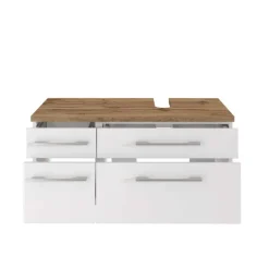 Stauraum Badschrank mit Siphon-Ausschnitt - Enwicos I