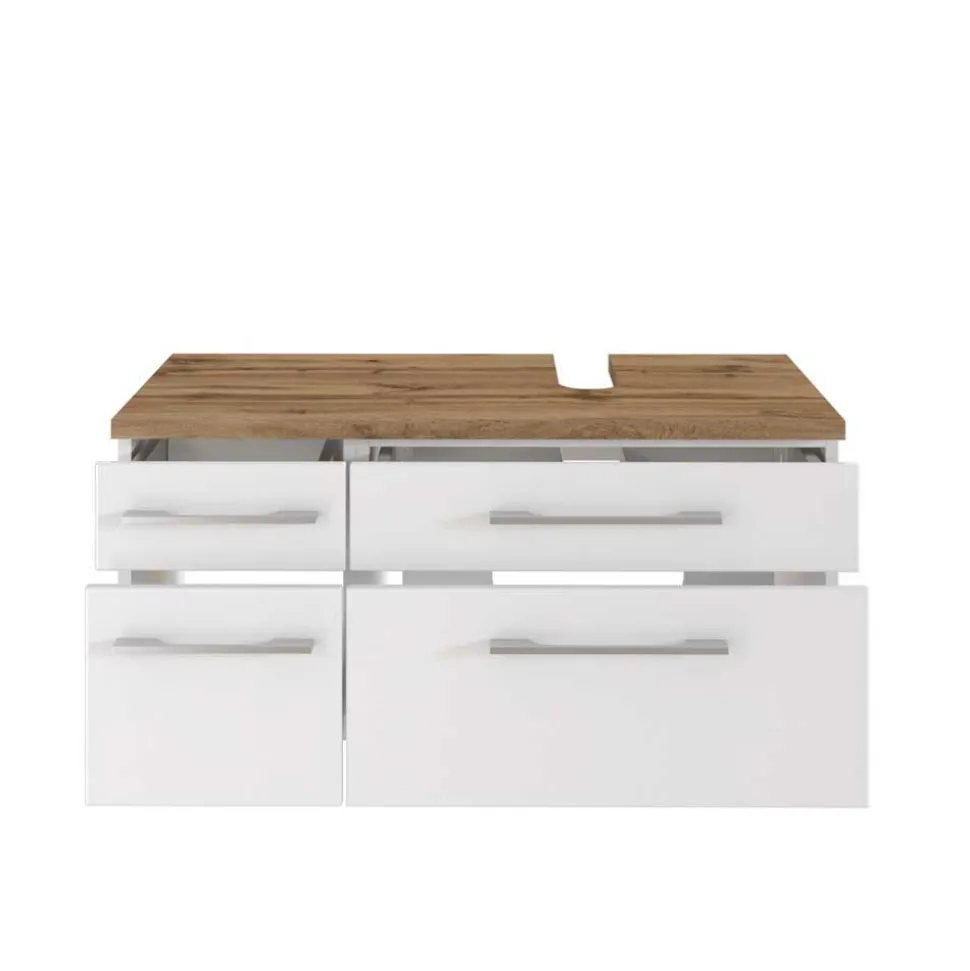 Stauraum Badschrank mit Siphon-Ausschnitt - Enwicos I