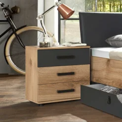 Stauraum Bett mit 180x200 cm Liegefläche - Enegal