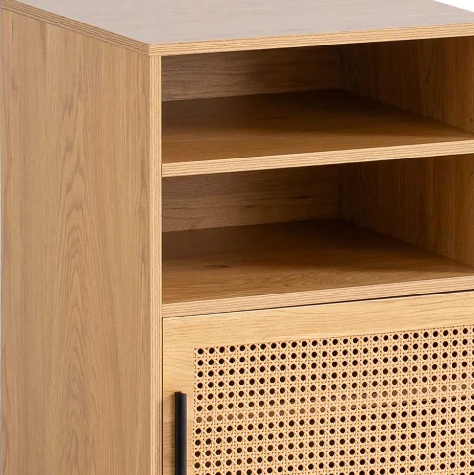 Stauraum Garderobenbank in Eiche Natur - Around