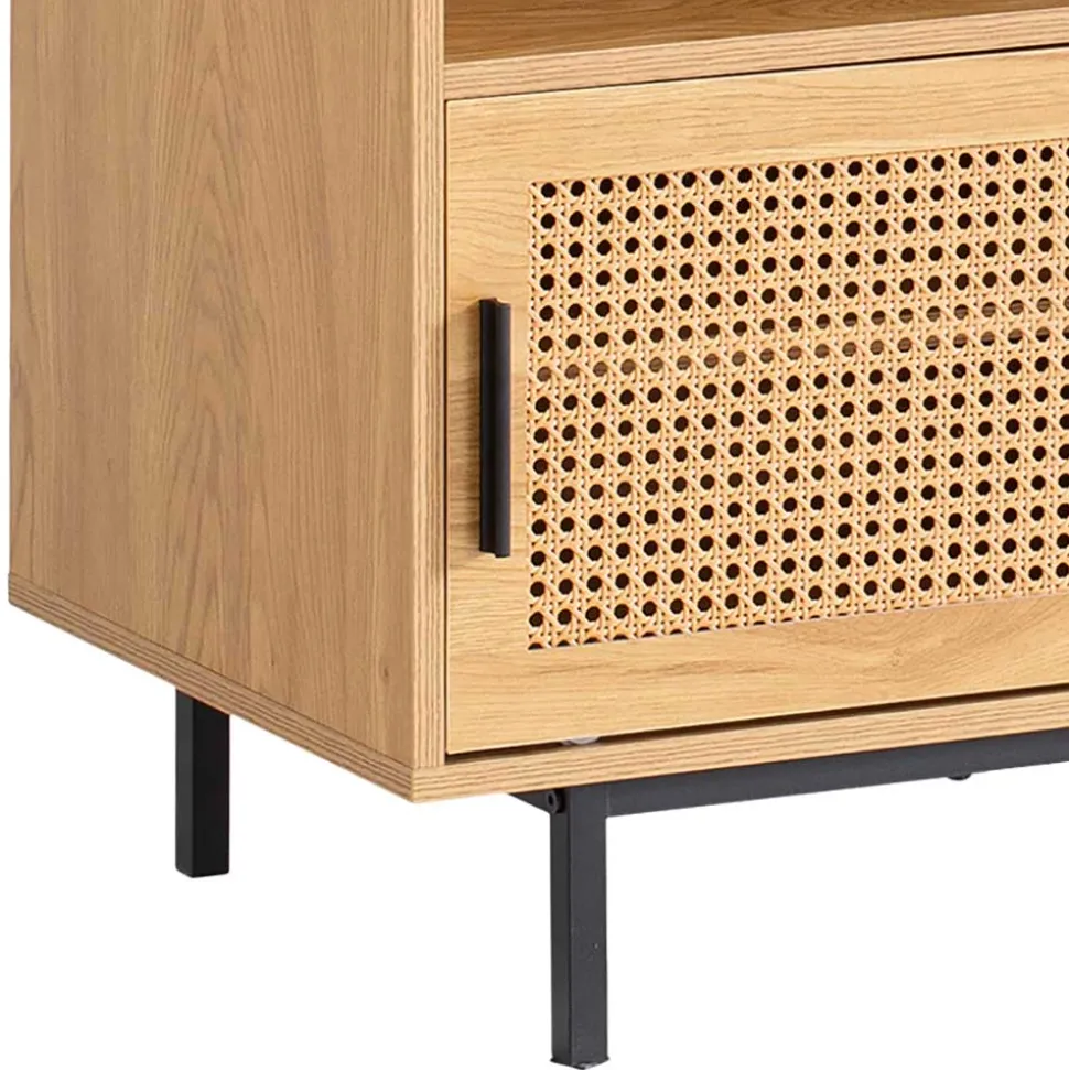 Stauraum Garderobenbank in Eiche Natur - Around