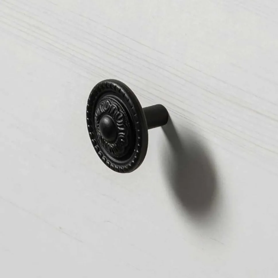 Stauraum Landhaus Vitrinenschrank in Weiß - Chelles