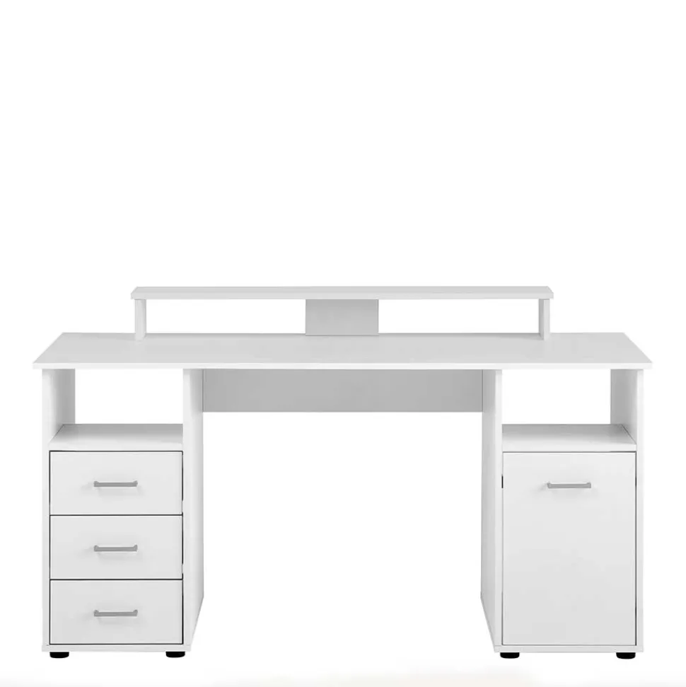 Stauraum Schreibtisch mit Bildschirmaufsatz - Fegura