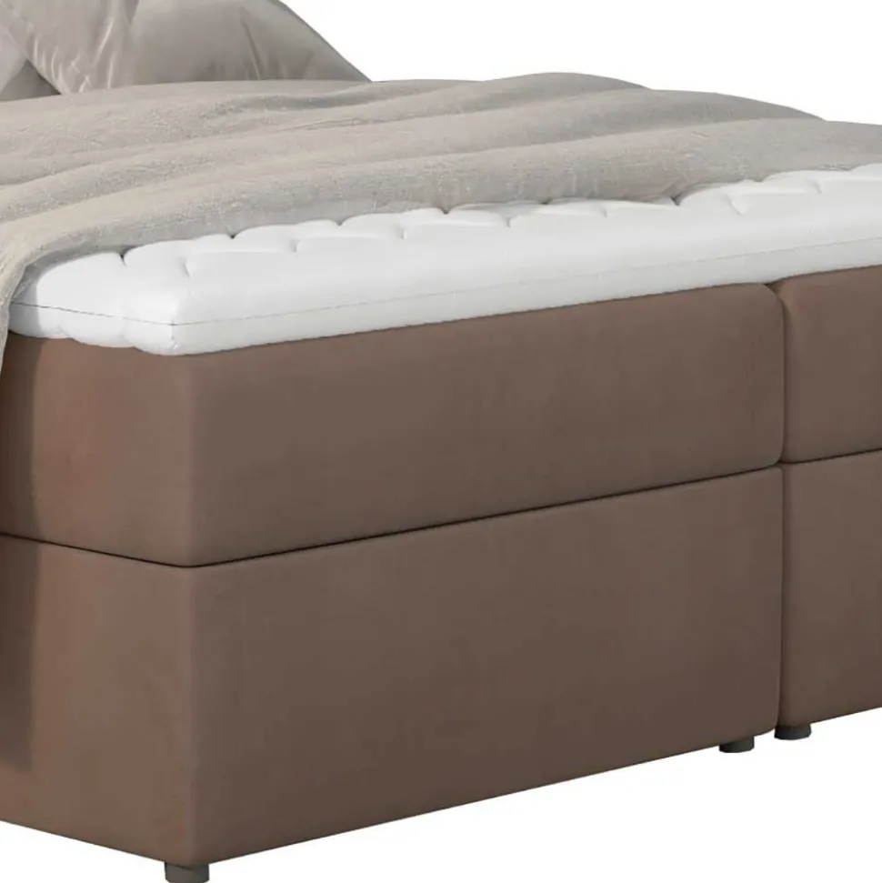 Stauraumbett im Komplettaufbau mit Matratzen - Archa