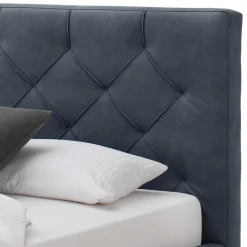 Stauraumbett in Blaugrau & Eiche - Tagma