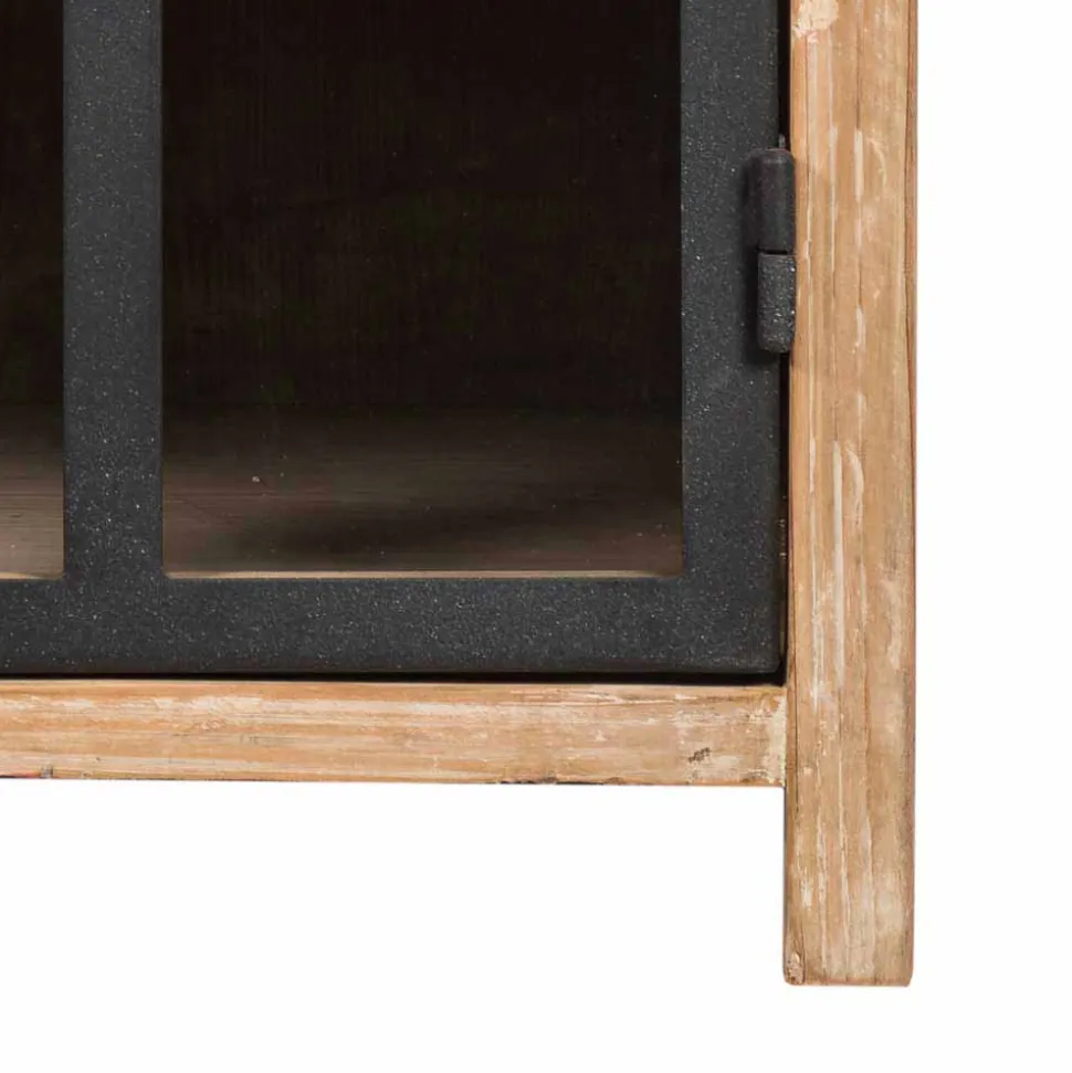 Stauraumvitrine Küche Ashvills im rustikalen Landhausstil