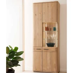 Stauraumvitrine Wohnzimmerschrank 2-türig - Crupean