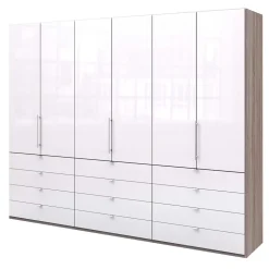 Stauraumwunder Kleiderschrank mit 3 Falttüren - Empresian