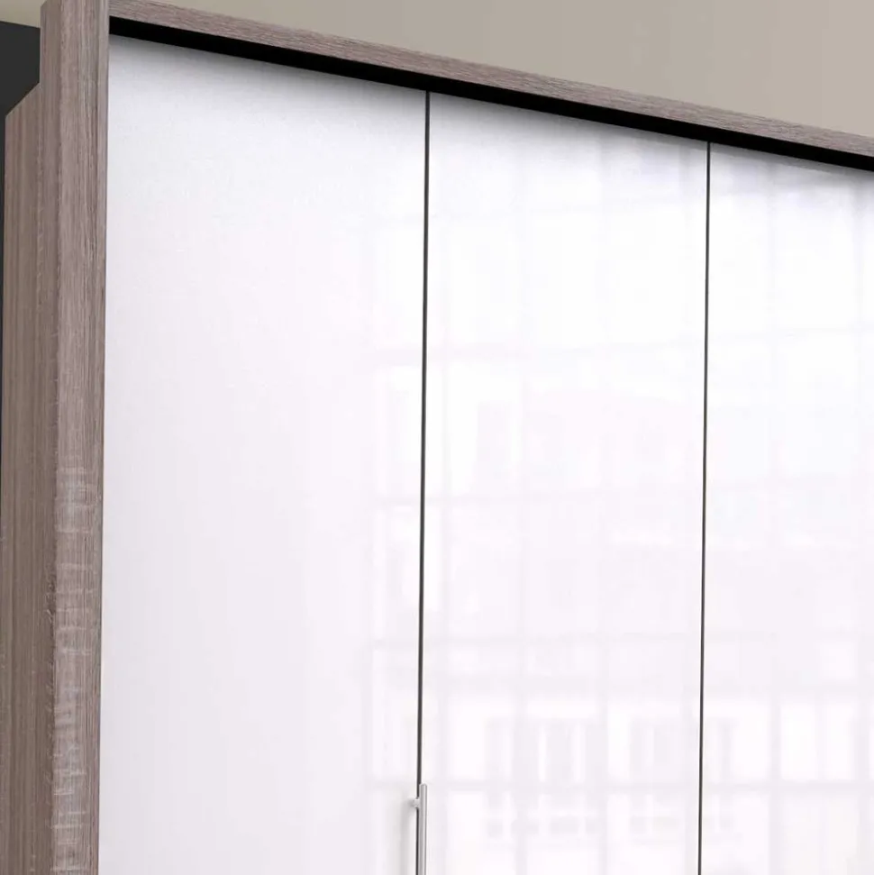 Stauraumwunder Kleiderschrank mit 3 Falttüren - Empresian