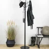 Stehende Garderobe in Schwarz - Price