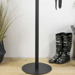 Stehende Garderobe in Schwarz - Price