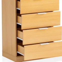 Stehende Garderobe mit sechs Schubladen - Jannick