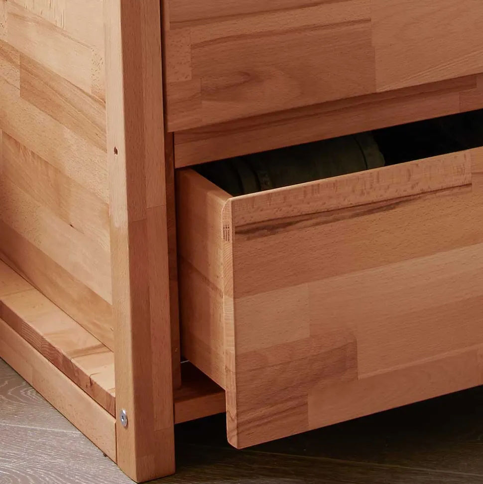 Stehende Garderobe mit zwei Schubladen - Cosimo