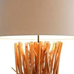 Stehlampe mit Fuß aus Treibholz Ästen - Duffy