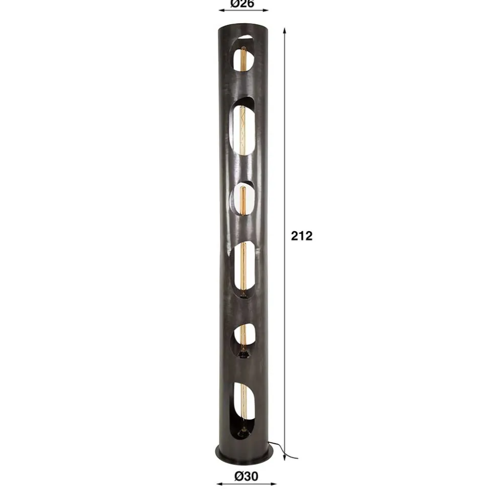 Stehleuchte im Säulendesign - Kuno