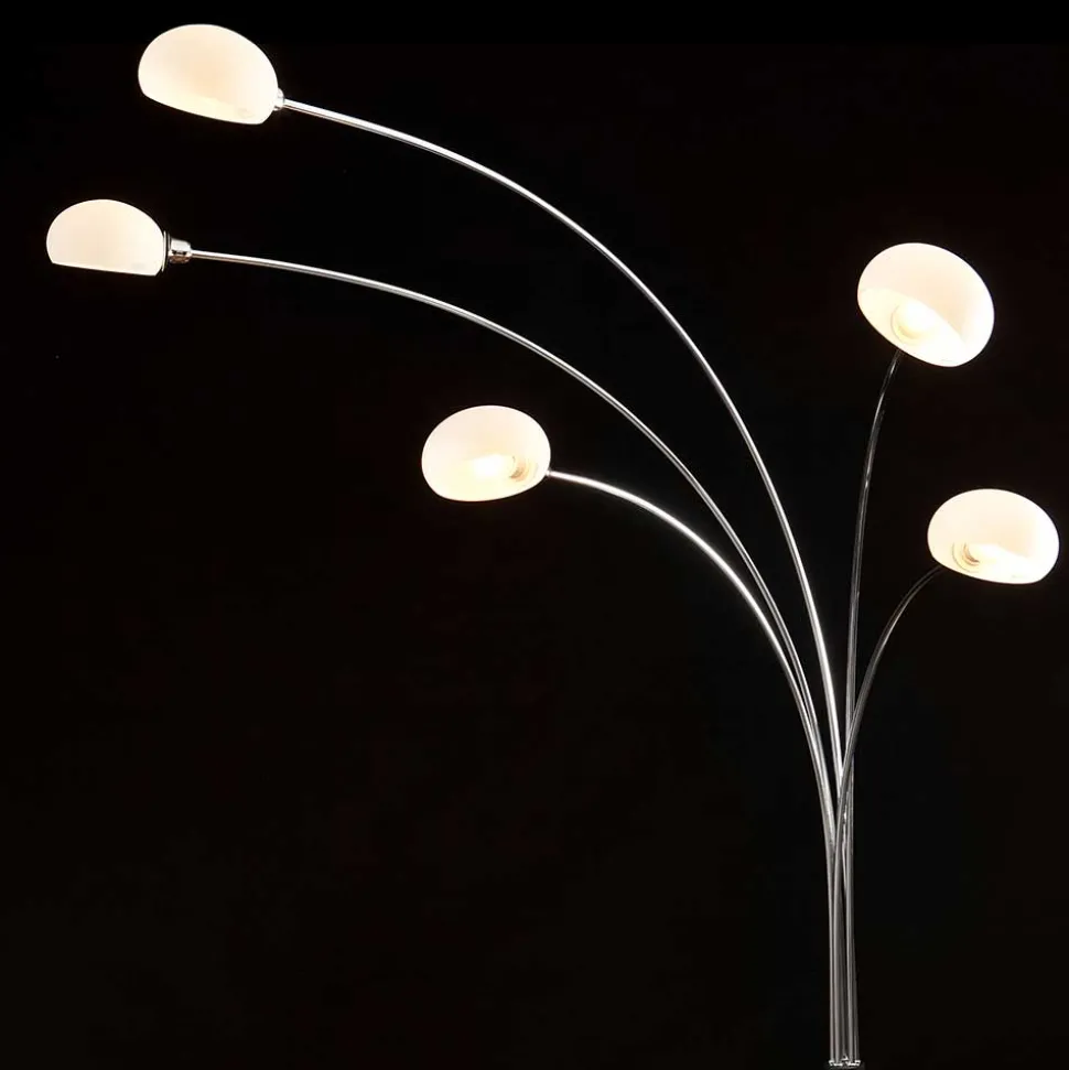Stehleuchte mit 5 Armen beweglich - Emja